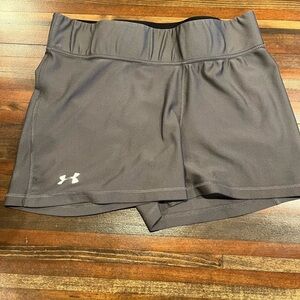Under Armour Black Athletic Shorts Performance Fit